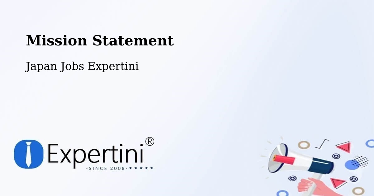 Corporate Mission – Nago - Japan Jobs Expertini