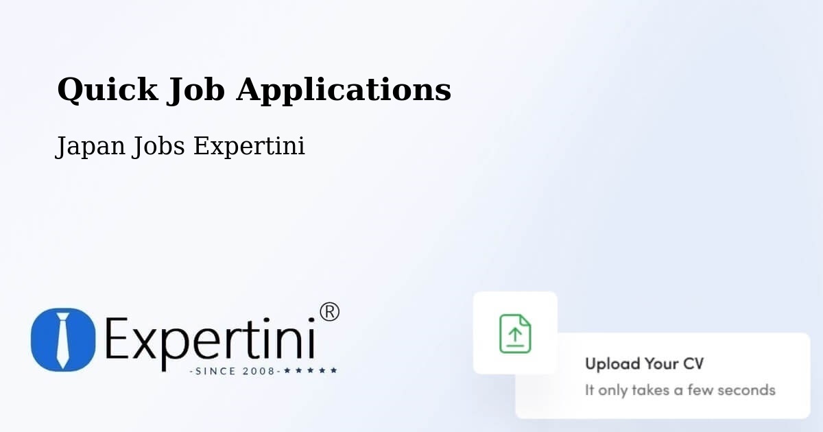 Quick Apply Feature – Nago - Japan Jobs Expertini