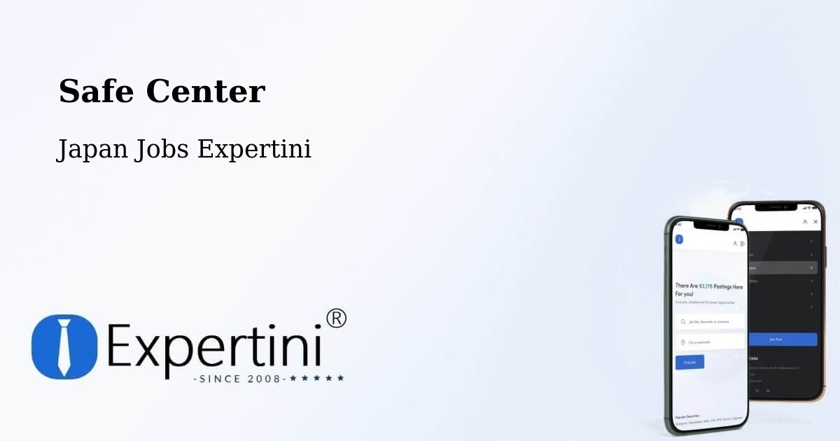 Safety Center – Nago - Japan Jobs Expertini